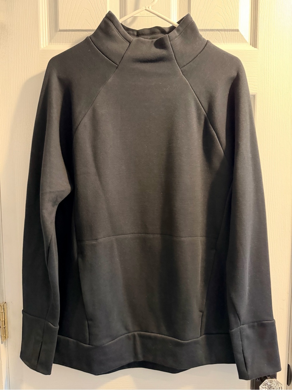 Fabletics Women’s Black Funnel Neck Sweatshirt